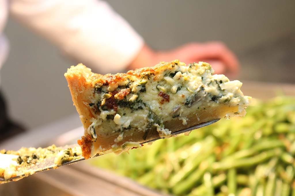 Quiche at the Arizona Room