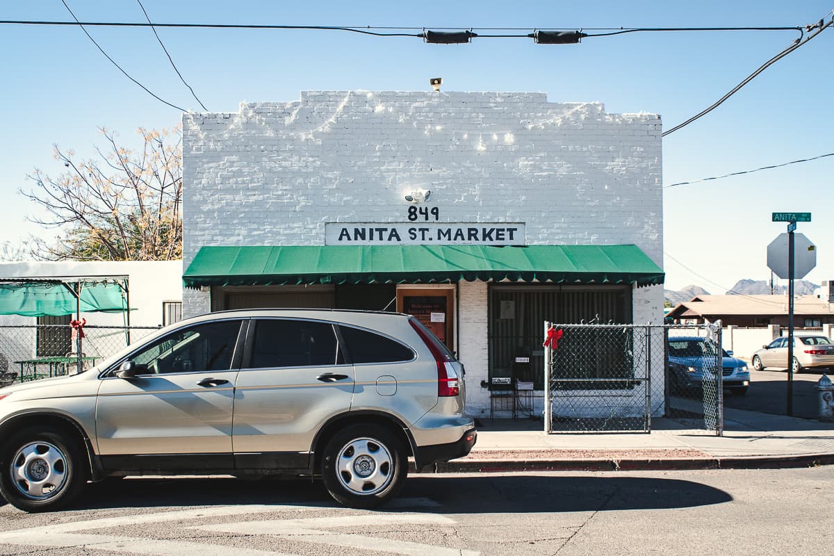 Facade at Anita Street Market (Credit: Jackie Tran)