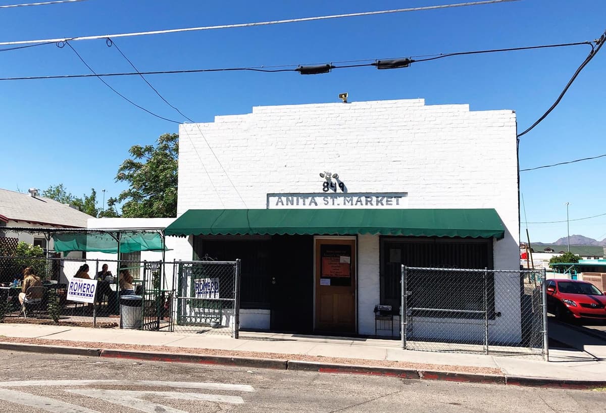 Anita Street Market Exterior (Credit: Melissa Stihl)