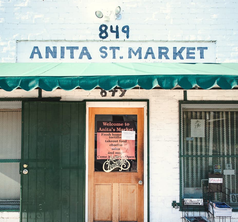 Facade at Anita Street Market (Credit: Jackie Tran)