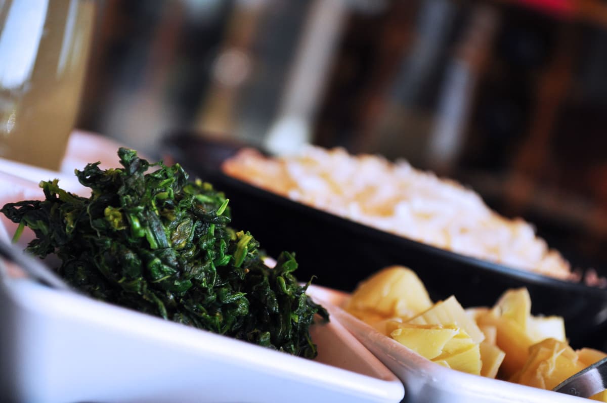 Spinach Artichoke Cheese Fondue Ingredients at The Melting Pot in Tucson