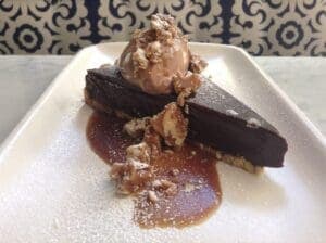 Dark Chocolate Tart at North Italia
