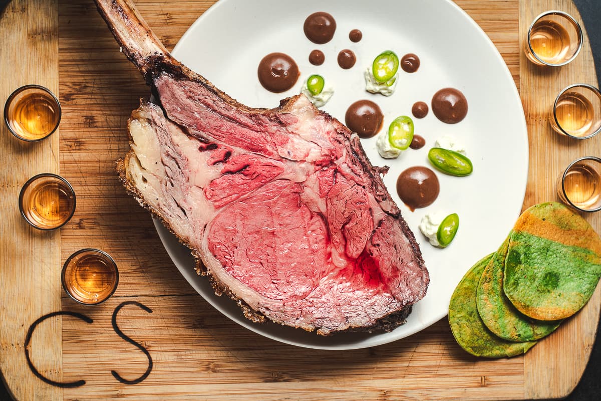 Plate from Gary Hickey of Charro Steak for the Art of Plating (Credit: Jackie Tran)
