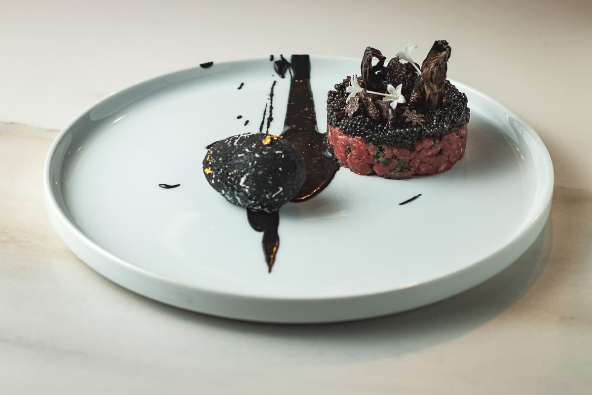 Art of Plating dish by Roderick LeDesma from PY Steakhouse (Photo by Jackie Tran)