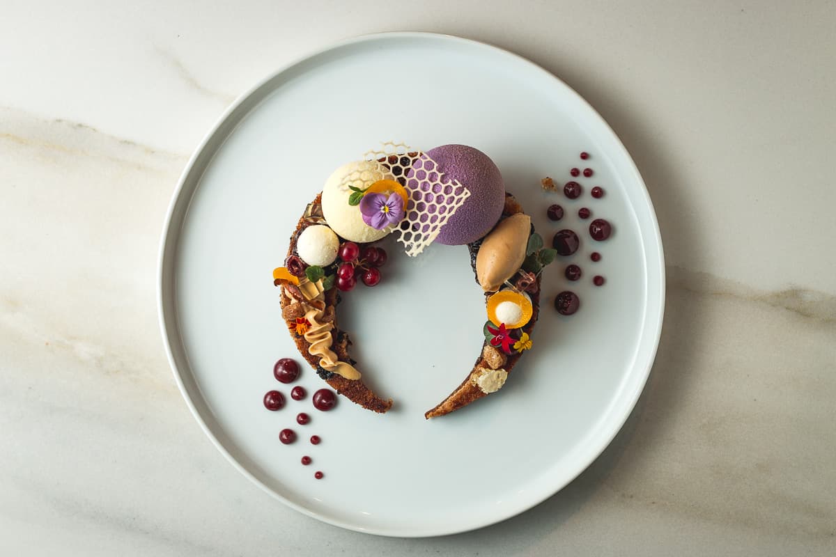Art of Plating dish by Gina Skelton from First We Eat Catering (Photo by Jackie Tran)