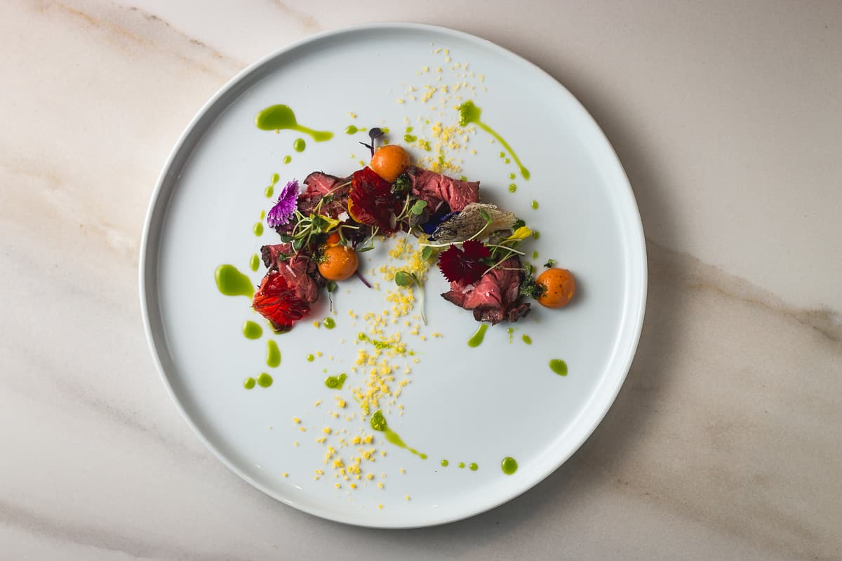 Art of Plating dish by Matt Thompson from Nook (Photo by Jackie Tran)