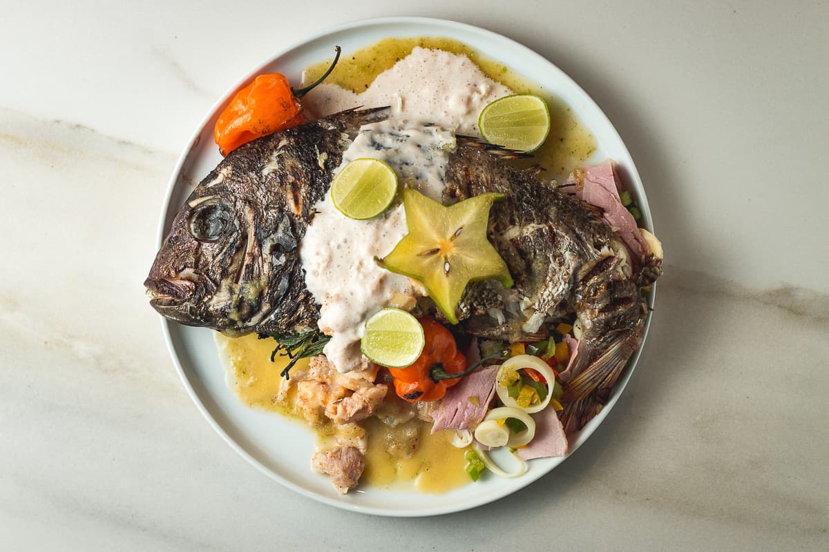 Art of Plating dish by Moody Elbarasi from The Coronet (Photo by Jackie Tran)