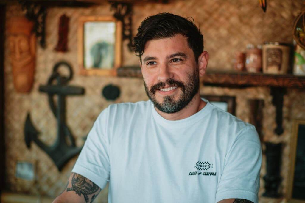 David Solorzano tiki bar