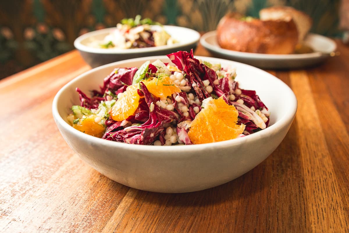 Radicchio Salad at August Rhodes Market
