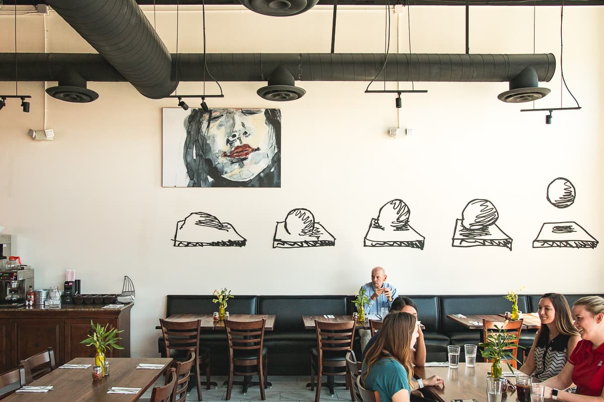 Interior at Bacio Italiano