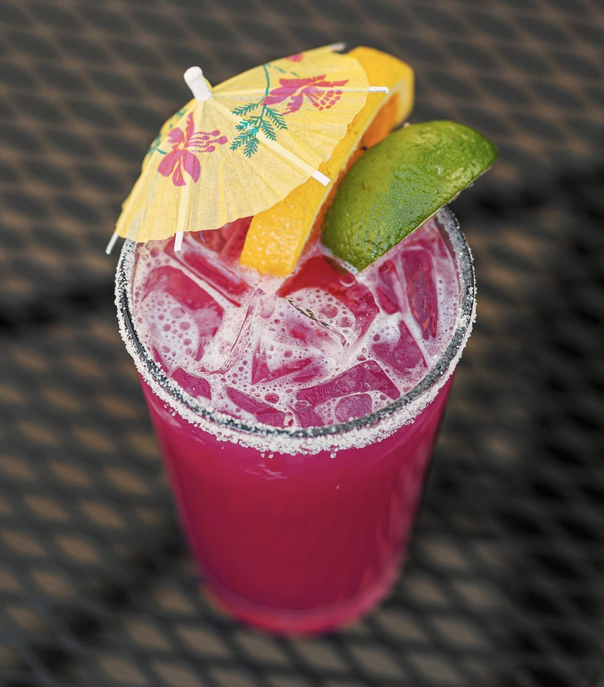 Prickly Pear Margarita at Baja Cafe