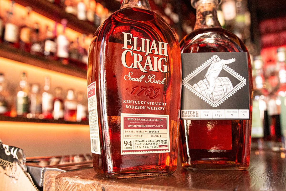 Batch Pandemic Pick, Private Barrel Selection from Elijah Craig