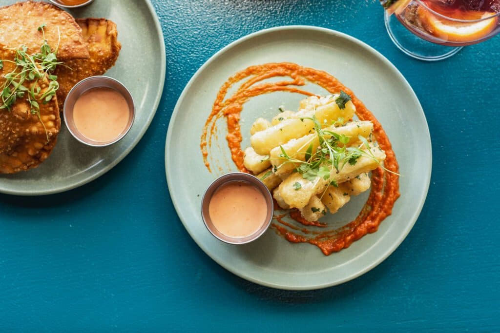 Crispy Yuca al Mojo at Batey Puerto Rican Gastronomy (Photo by Jackie Tran)