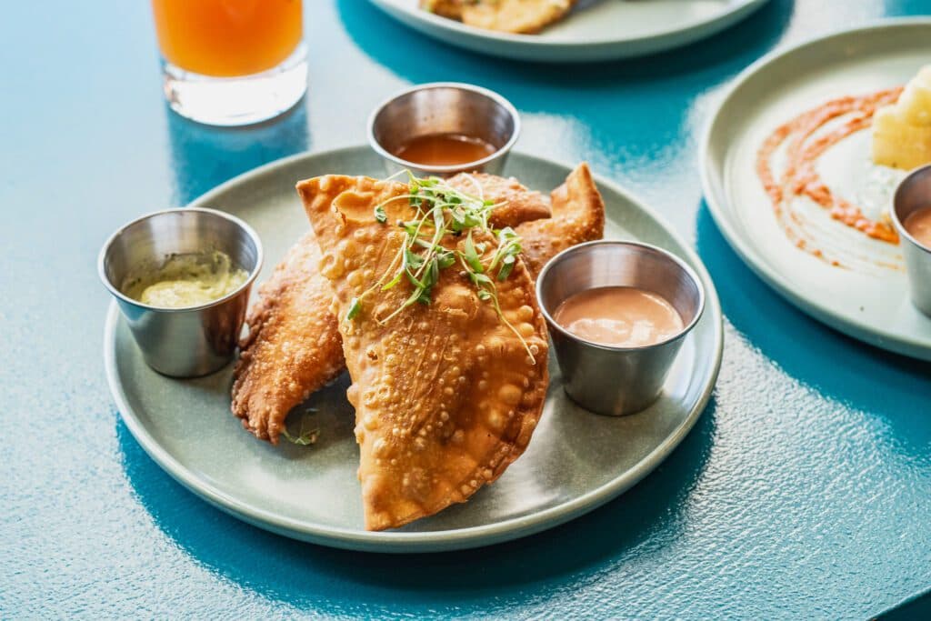 Empanada Sampler at Batey Puerto Rican Gastronomy (Photo by Jackie Tran)