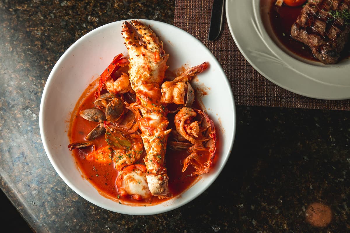 Cioppino at Bazil's