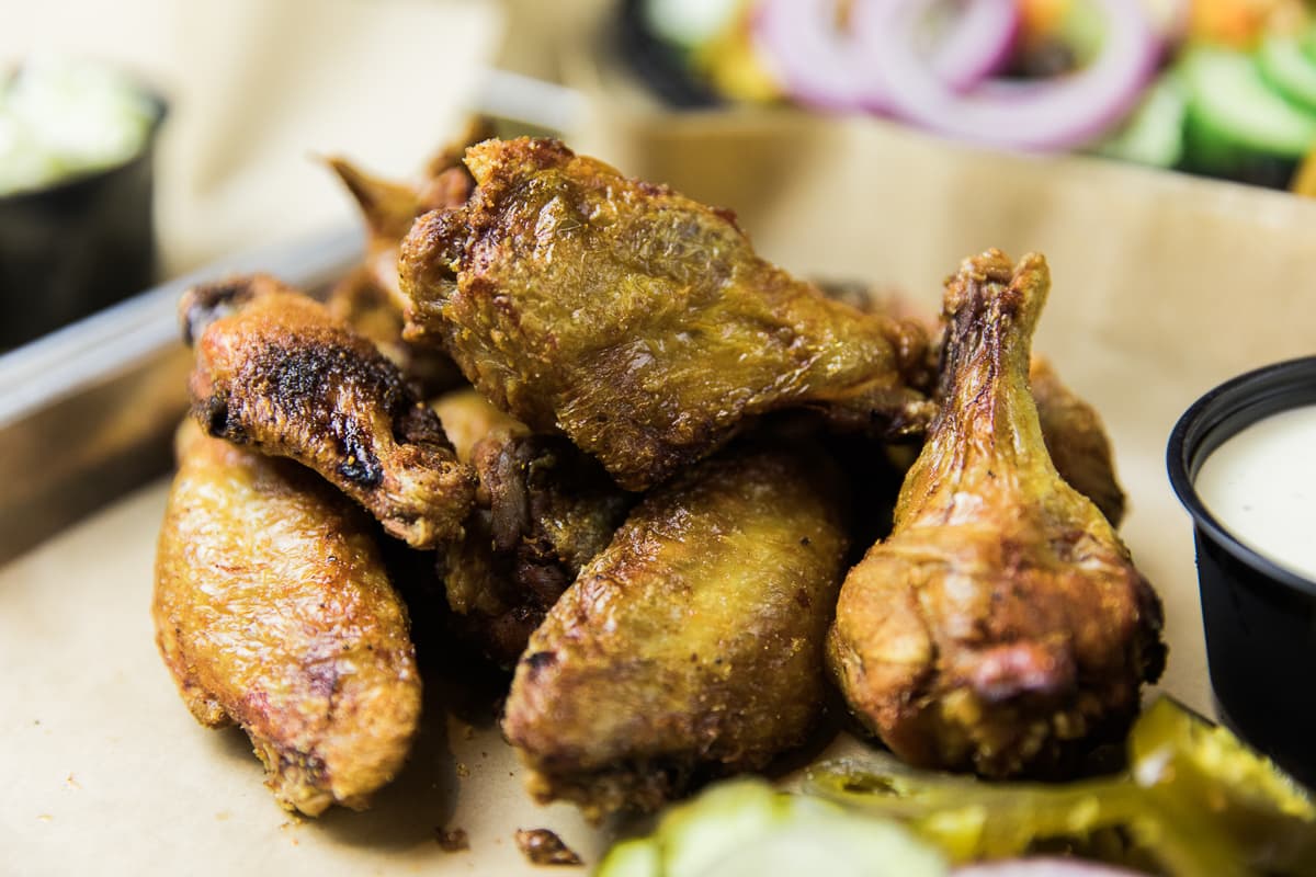 Wings at BBQ Rush (Credit: Taylor Noel Photography)