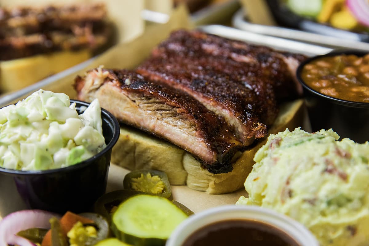 Ribs at BBQ Rush (Credit: Taylor Noel Photography)