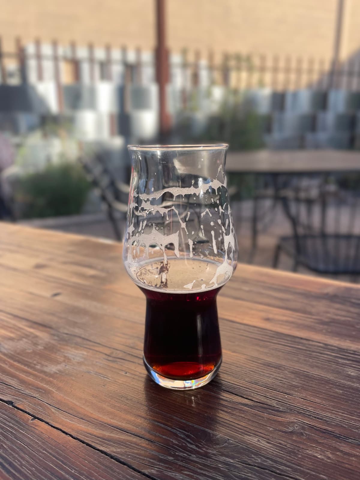 Perfect lacing in the Craftmaster One at Tucson Hop Shop (photo by Jessie Mance)