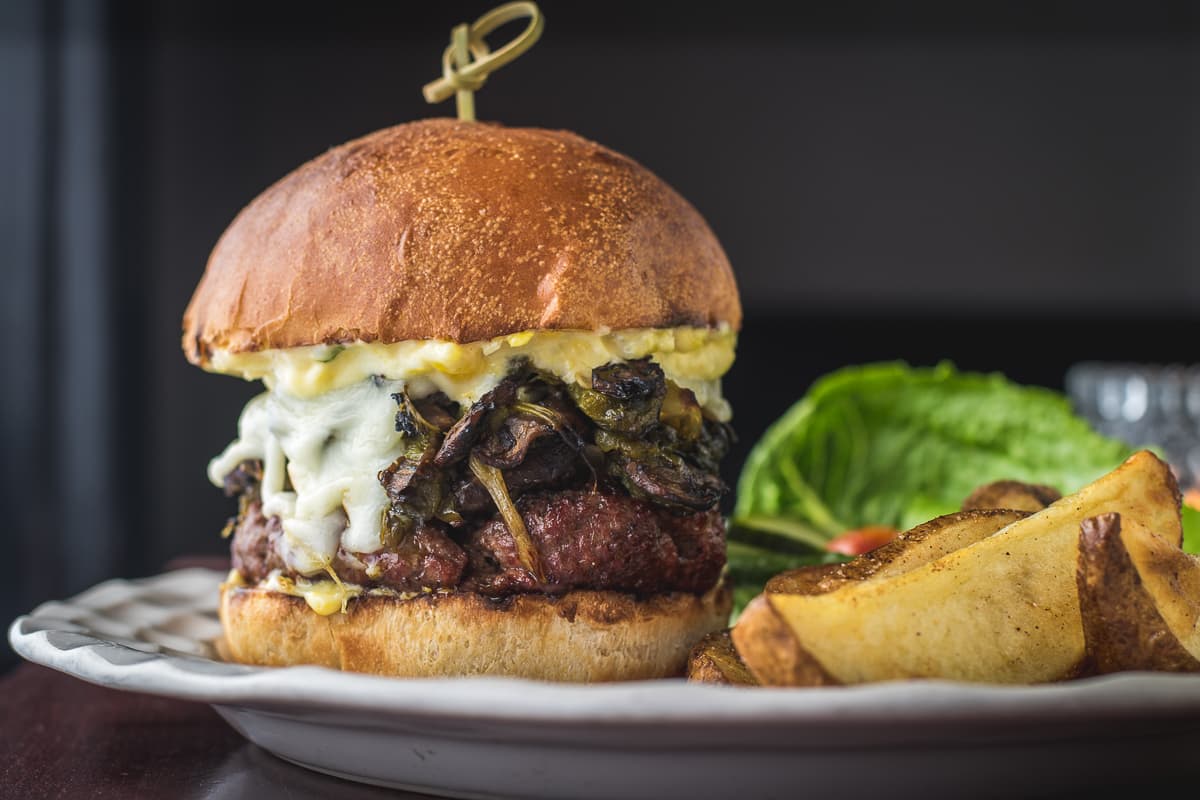 The Coronet Burger at the Coronet (Credit: Jackie Tran)