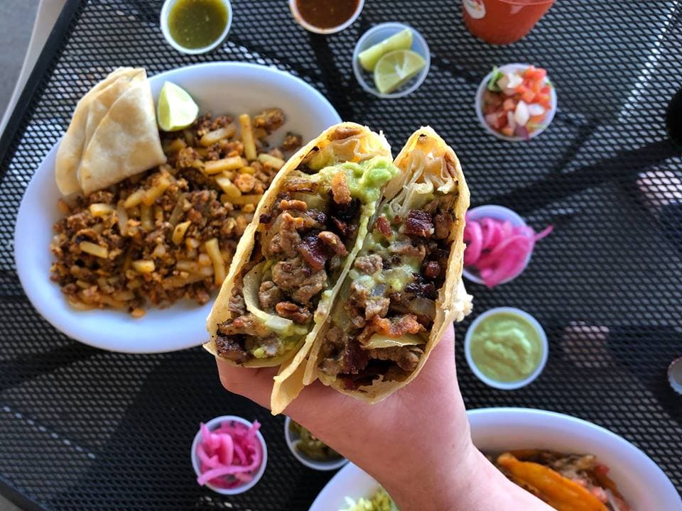 Zacatecas Burrito at Taqueria El Pueblito (Credit: Melissa Stihl)