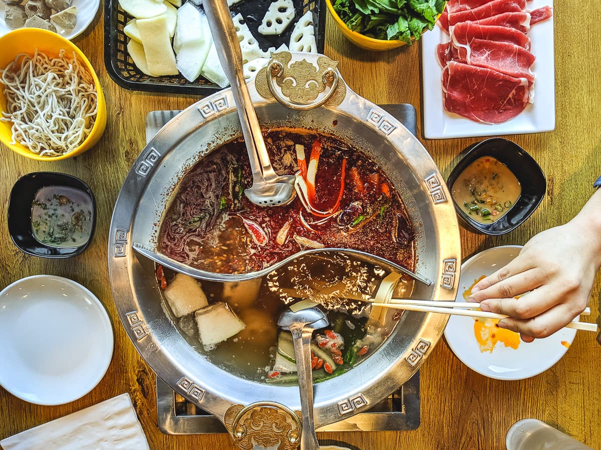 Hot pot at Potwhale