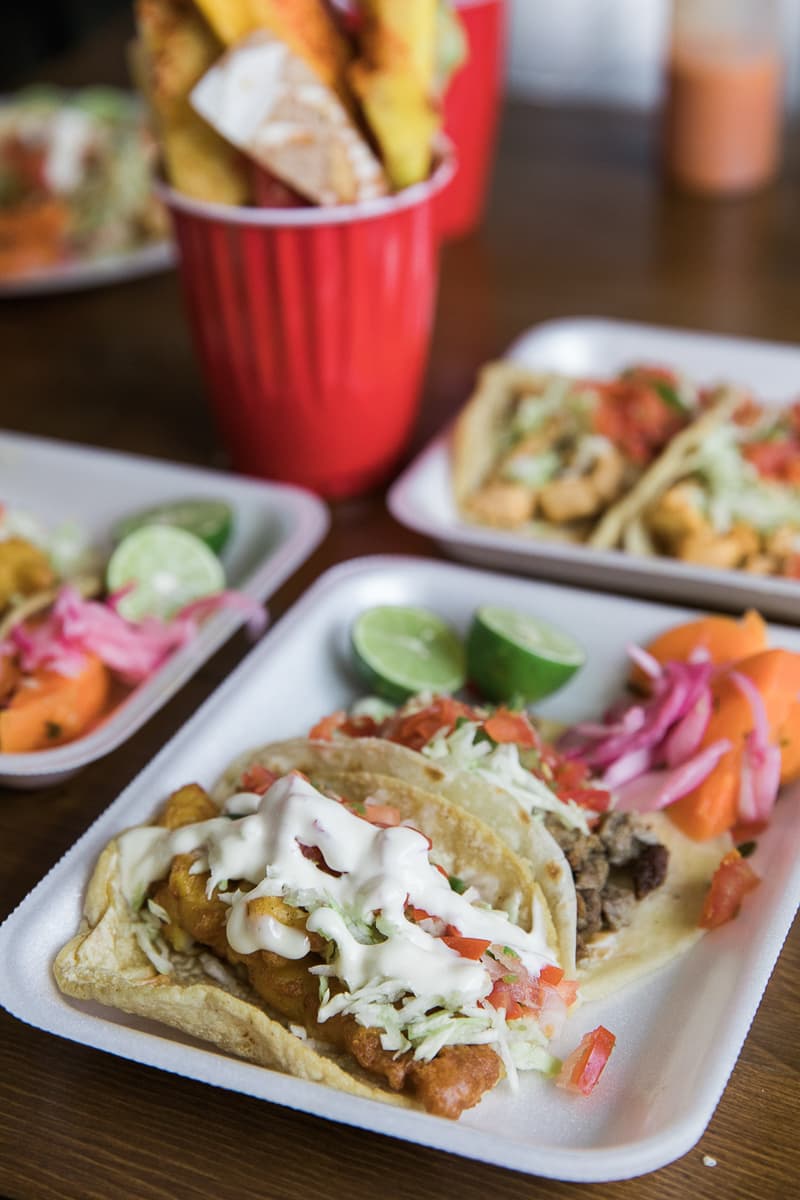 Tacos at Taqueria Pico de Gallo (Credit: Taylor Noel Photography)