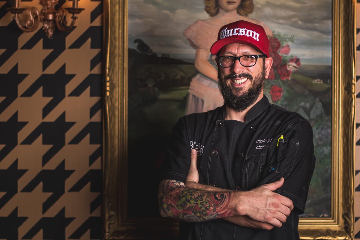 Executive chef Travis Peters at the Parish (Credit: Jackie Tran)