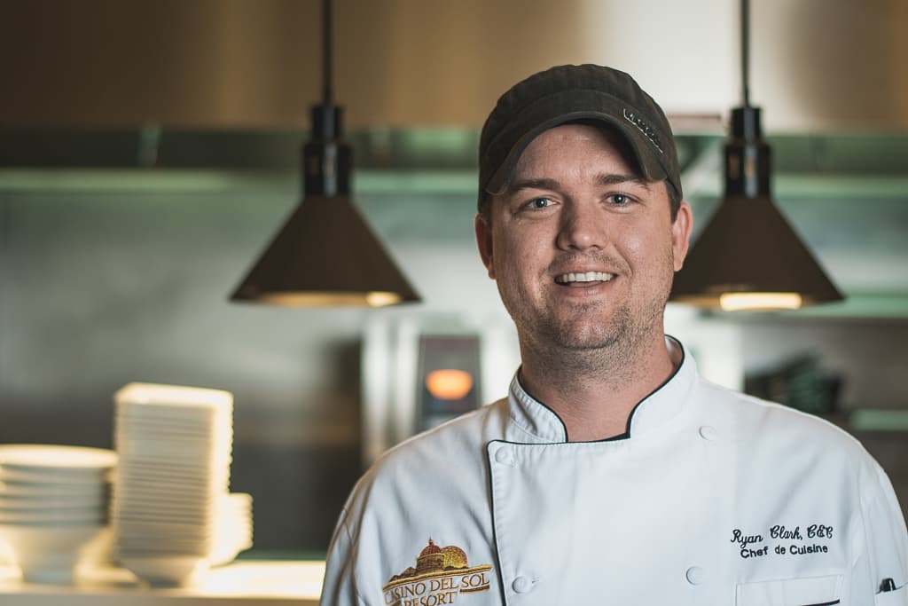 Executive chef Ryan Clark at PY Steakhouse (Credit: Jackie Tran)