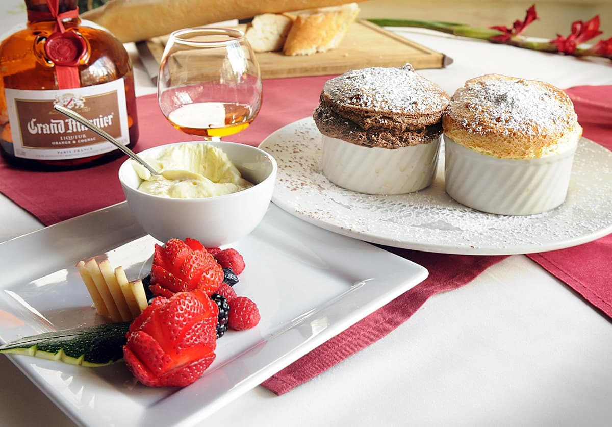 Grand Marnier Soufflé (Photo courtesy of Le Rendez-vous)