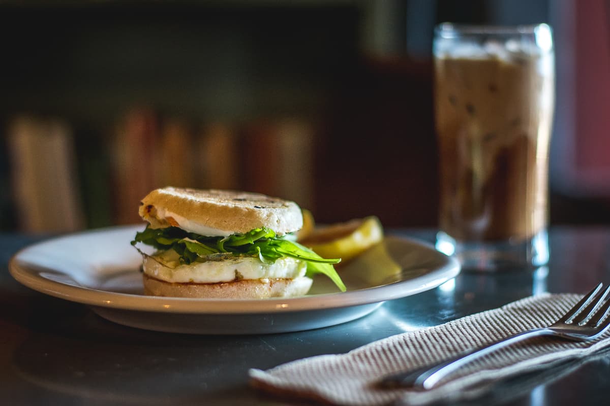 Kimchi Egg Sandwich at Exo Roast Co. (Credit: Jackie Tran)