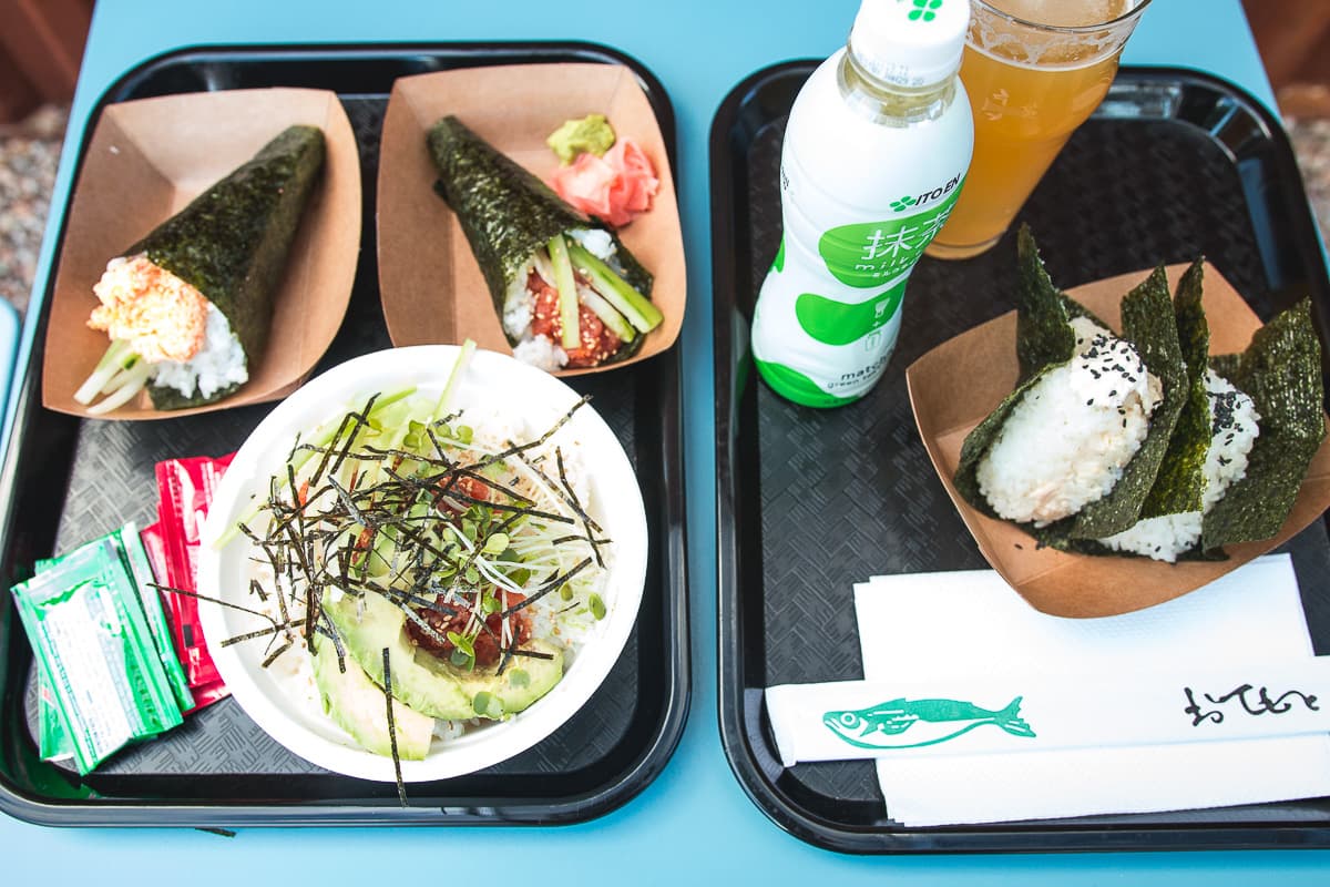 Assorted food at Kukai (Credit: Jackie Tran)