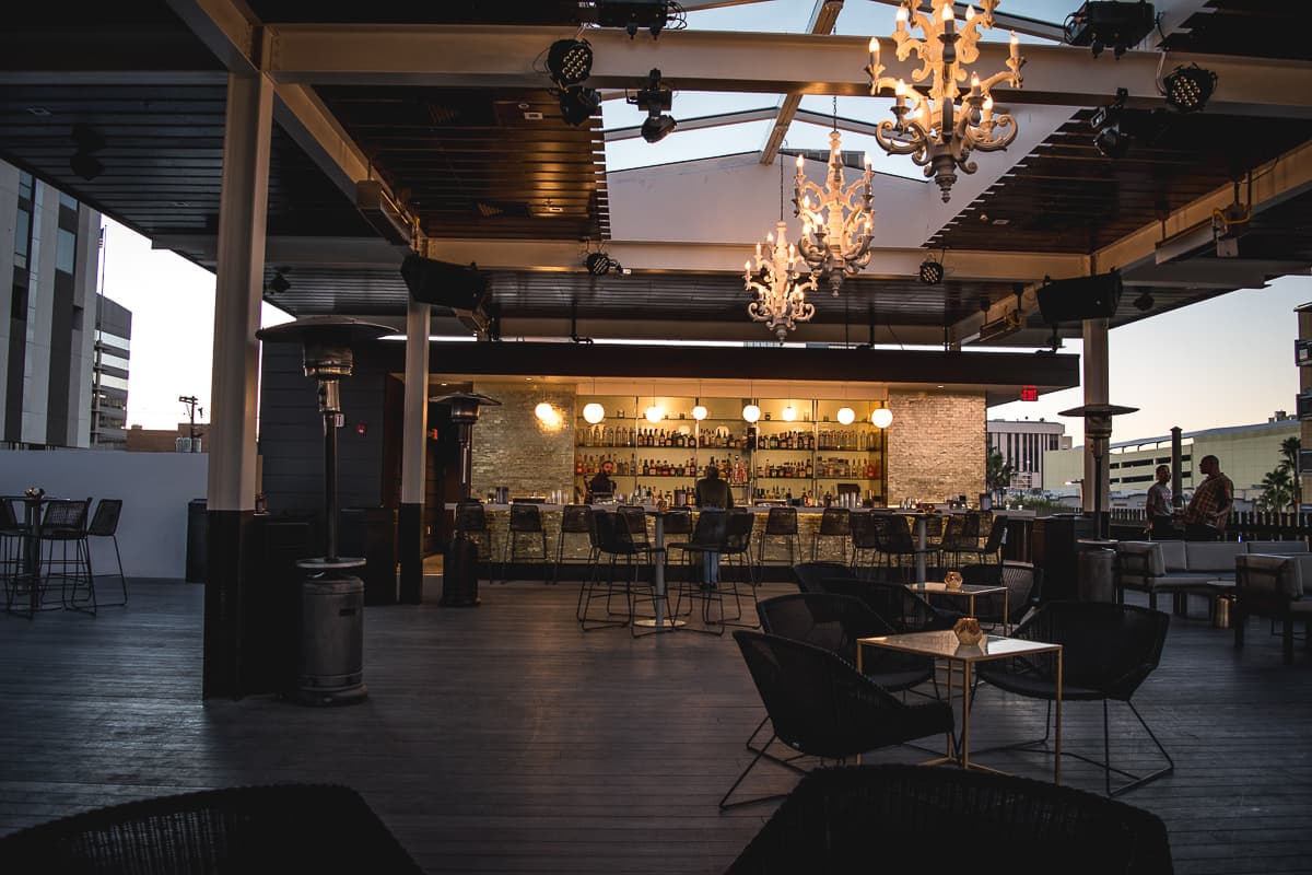 Roof at Playground Bar & Lounge (Credit: Jackie Tran)