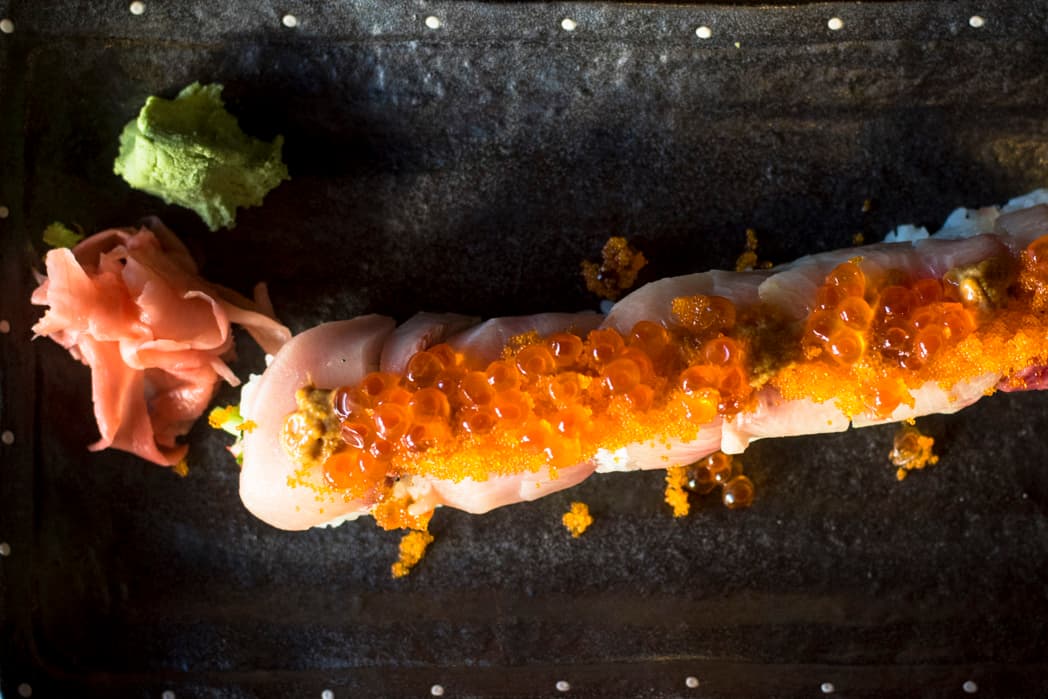 The Ventana Special roll at Ginza Sushi (Credit: Jackie Tran)