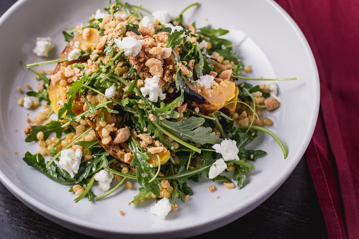 Seasonal wheat berry salad at Reilly Craft Pizza & Drink (Credit: Jackie Tran)