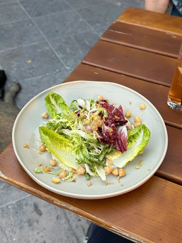 Chickories Salad at Agustin Kitchen (Photo by Shane Reiser)