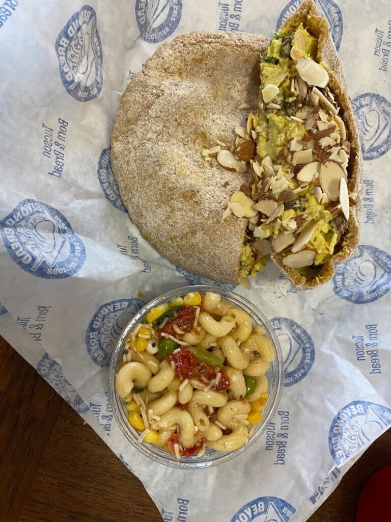 Khalid’s Kurry at Beyond Bread (Photo by Rita Connelly)