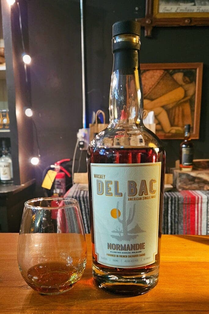 a bottle of wine on a table