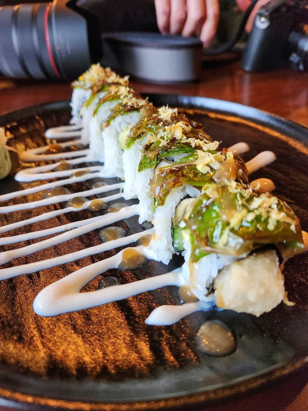 The Xóchitl Roll from Yoshimatsu (Photo by Xochitl Gracia)
