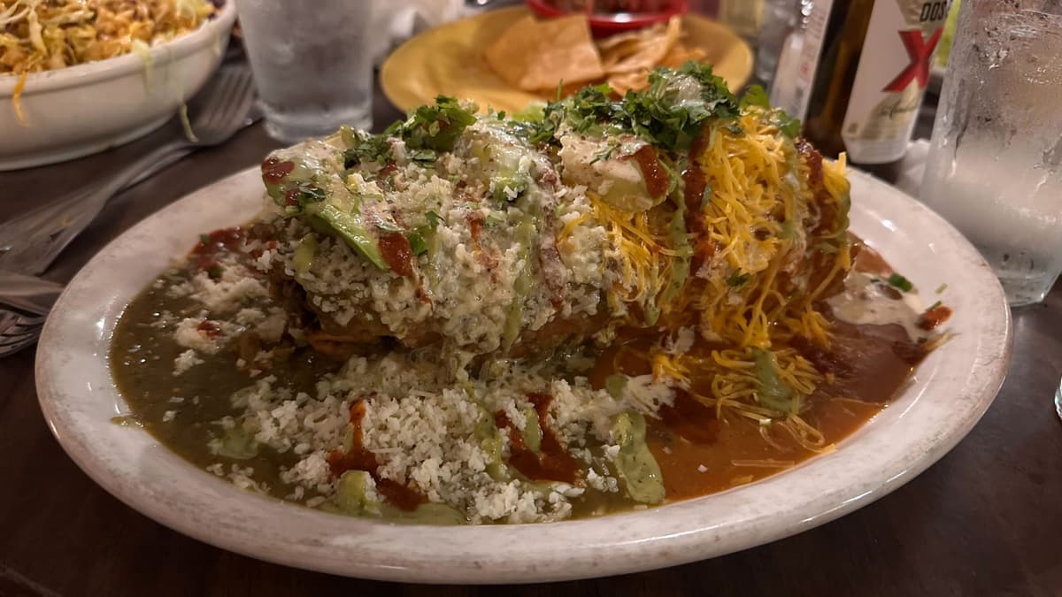 Chimichanga at El Torero (Photo by Da'Lice Shepard)