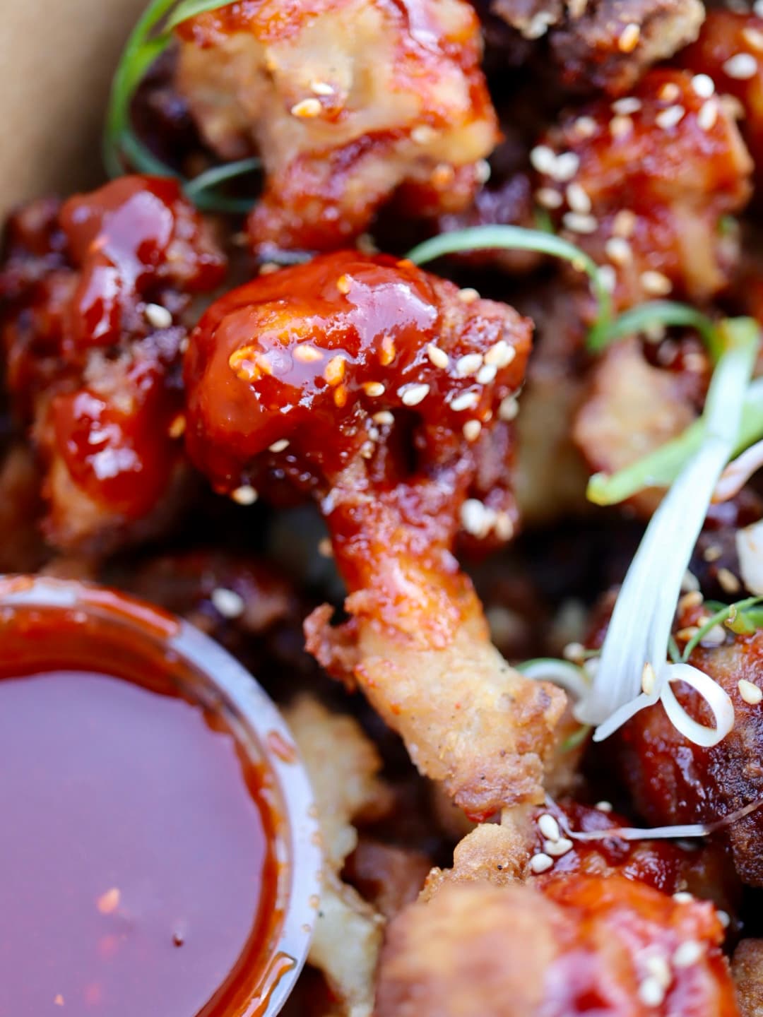 Crunchy Cauliflower at Tran's Fats (Photo by Hannah Hernandez)