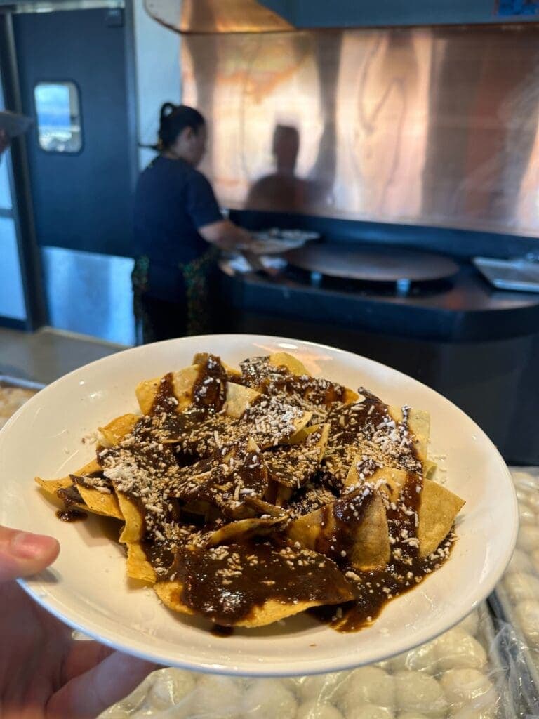 a bowl of food on a plate