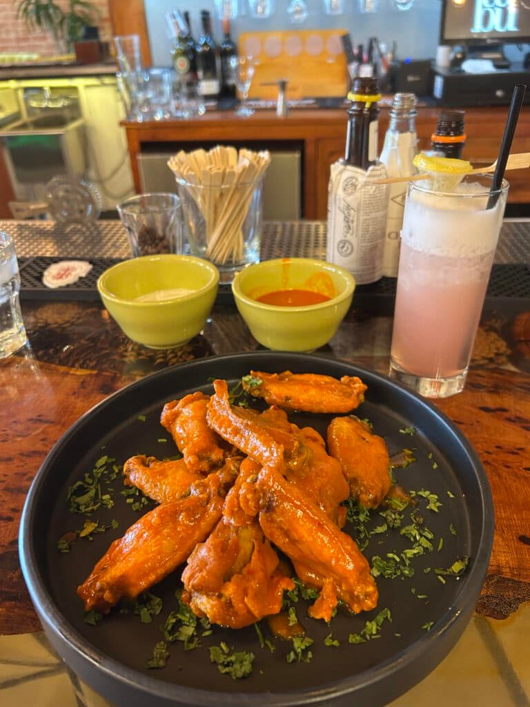 Fried Buffalo wings (Photo courtesy of TABU)