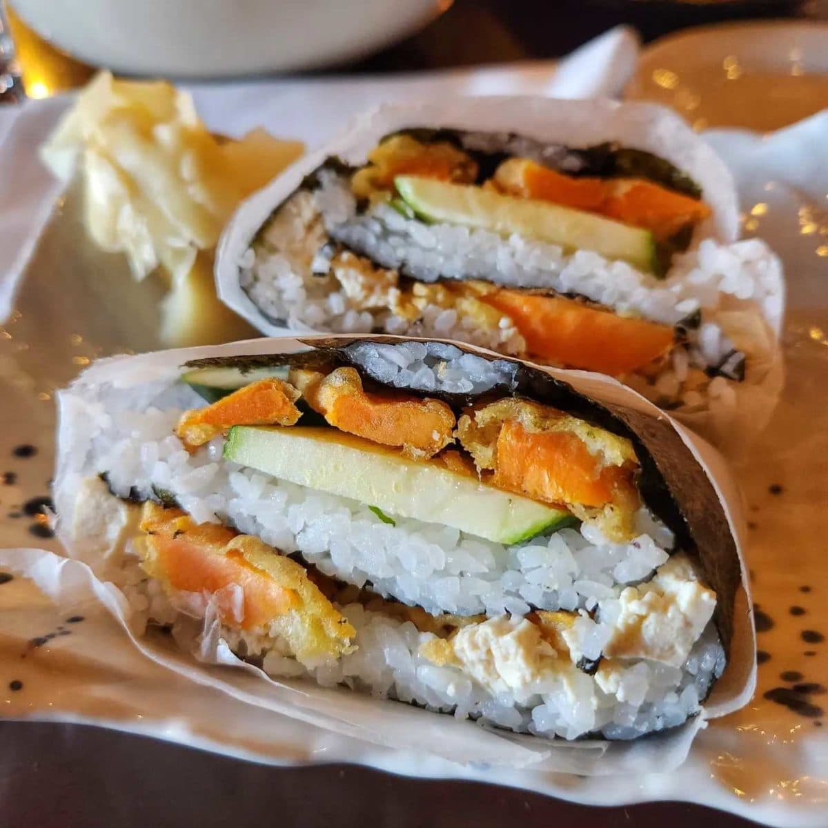 Vegan Onigiraz from Yoshimatsu