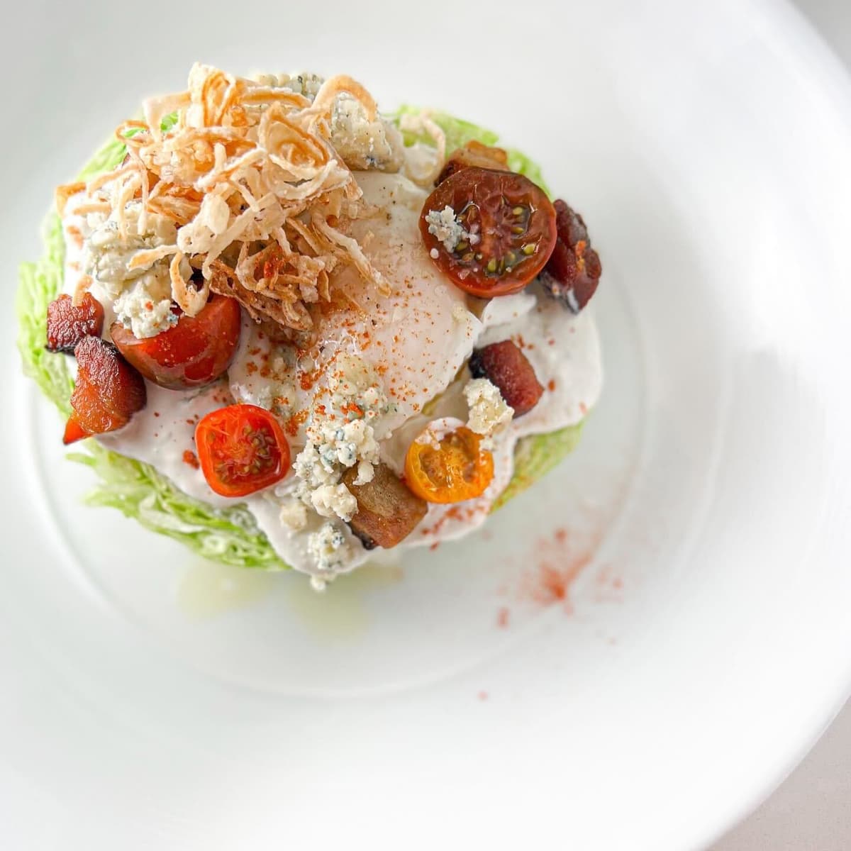 Wedge Salad at PY Steakhouse (Photo by Kim Johnston)