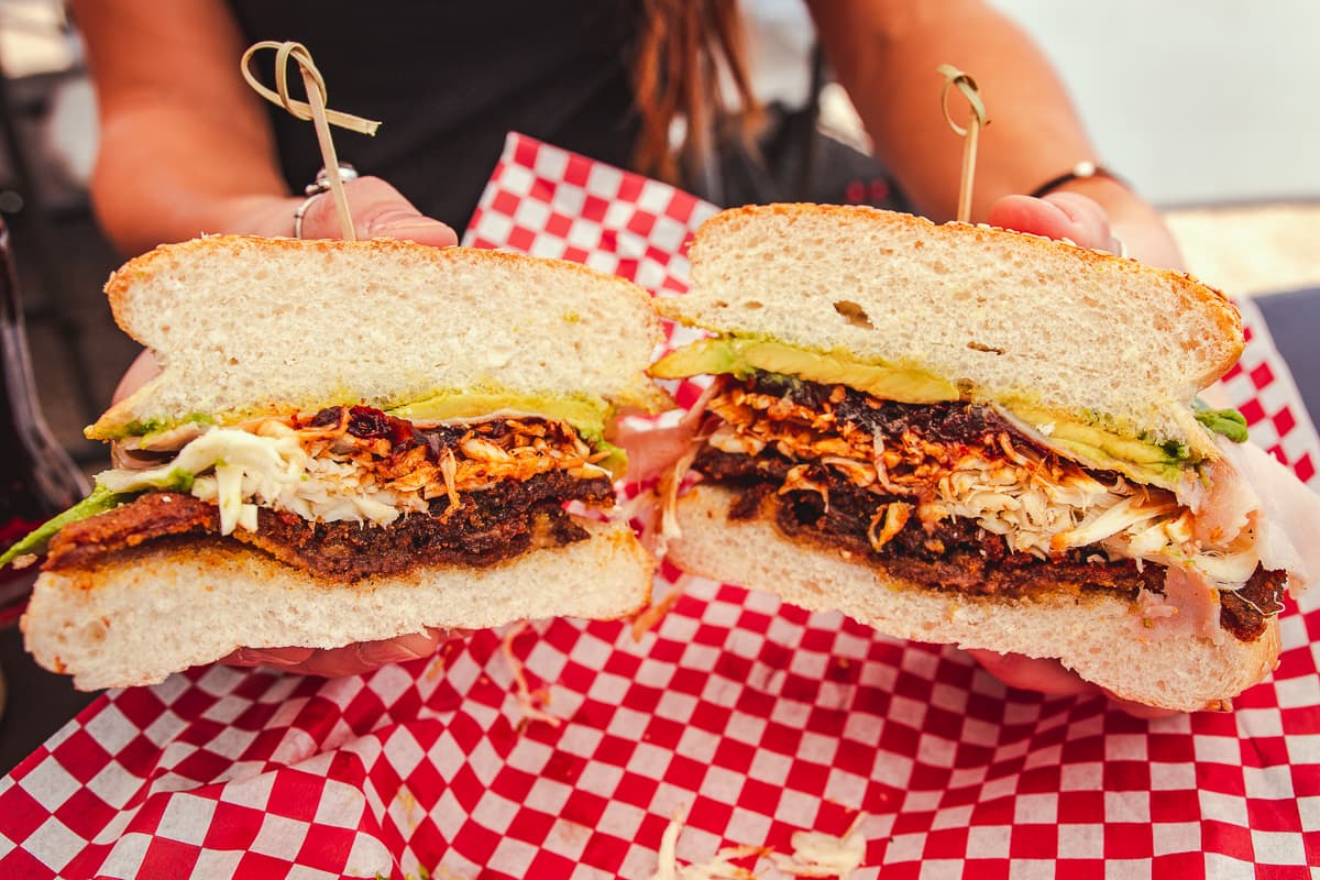 Cemita at El Antojo Poblano (Credit: Jackie Tran)