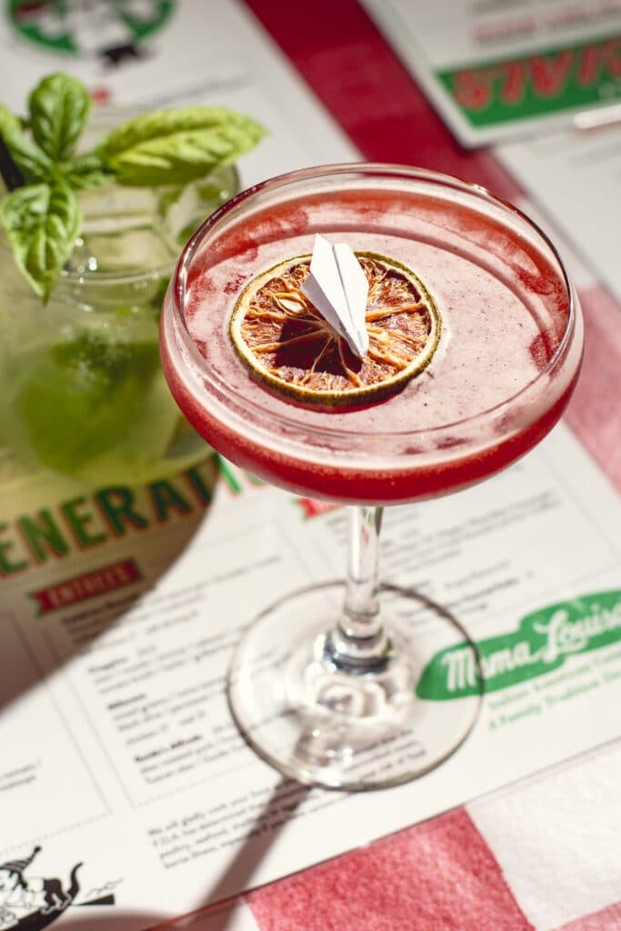 M.I.A. cocktail at Mama Louisa's (Photo by Jackie Tran)
