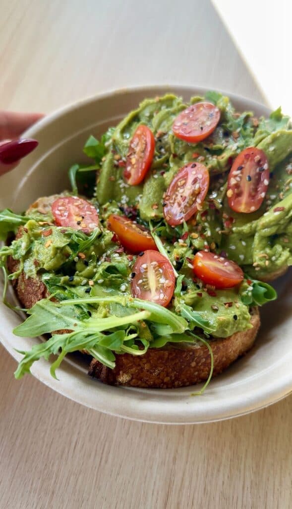 Avocado Toast at HeeMee Coffee + Bakery (Photo by Hannah Hernandez)
