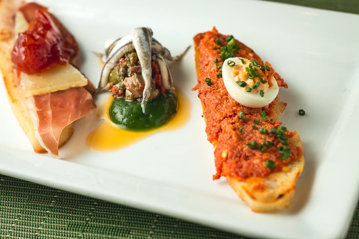 Tapas Burgos at DOWNTOWN Kitchen + Cocktails