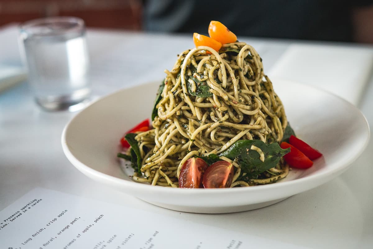 Piastra Salad at Falora (Credit: Jackie Tran)