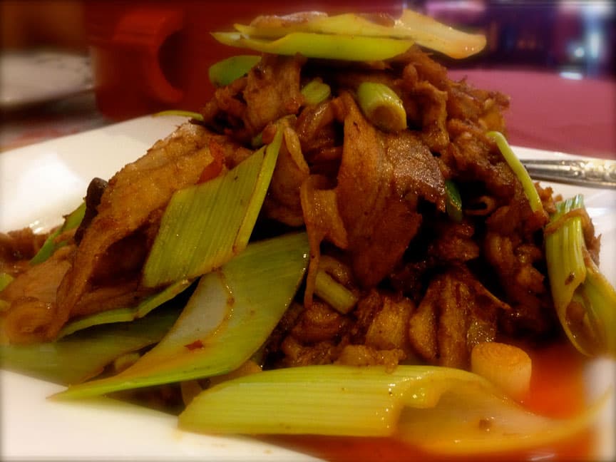 China Szechwan's Twice Cooked Pork (Credit: Adam Lehrman)
